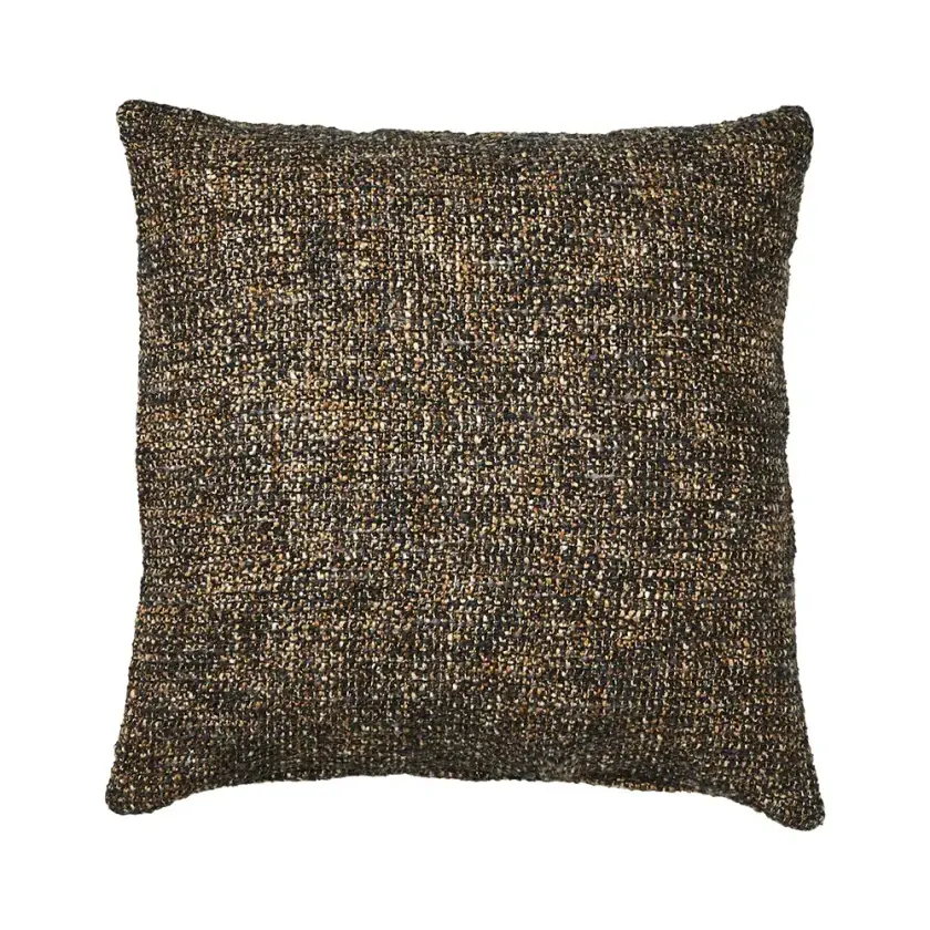 NINA putetrekk sort/beige 50x50 cm