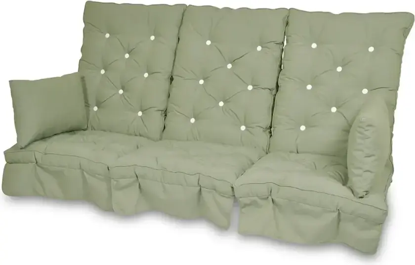 Hengekøyeputer Høy Rygg Oliv