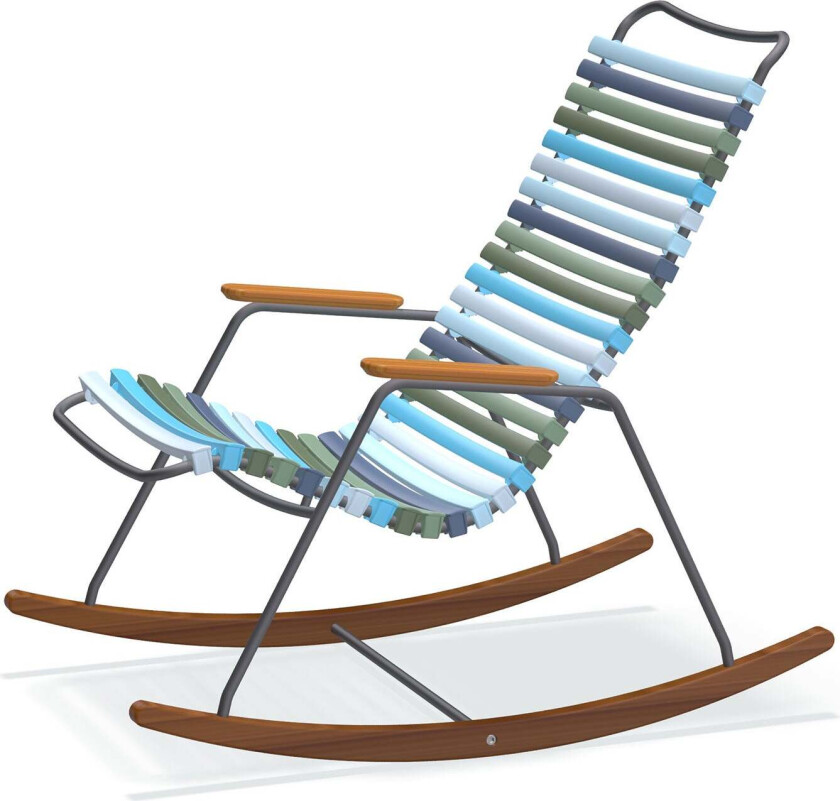 Click gyngestol barn flerfarget 2 bambus