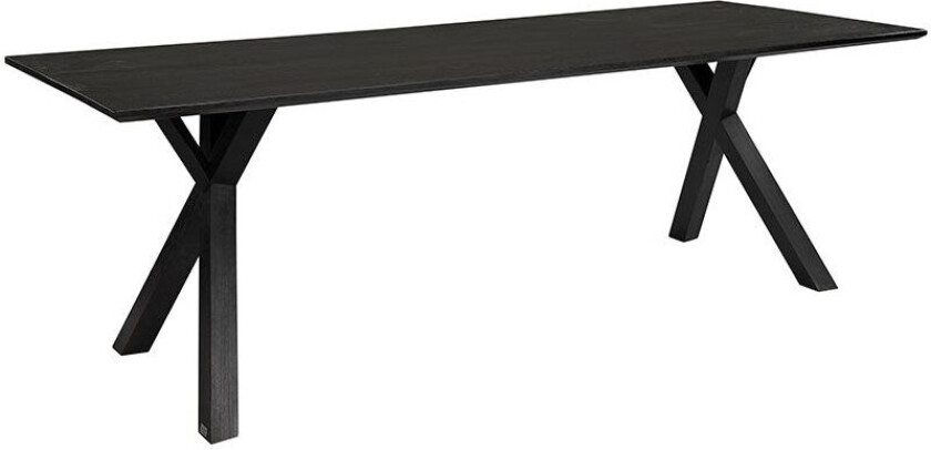 Spisebord Tree 240X90 Cm Svart