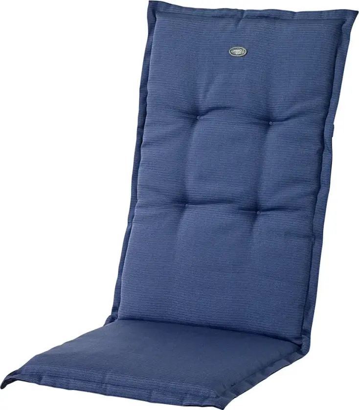 Canyon 6 cm stillingspute strukturdralon Blå