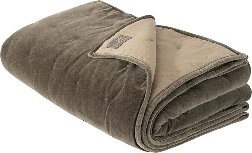 Santana sengeteppe 260 x 260 Washed Taupe