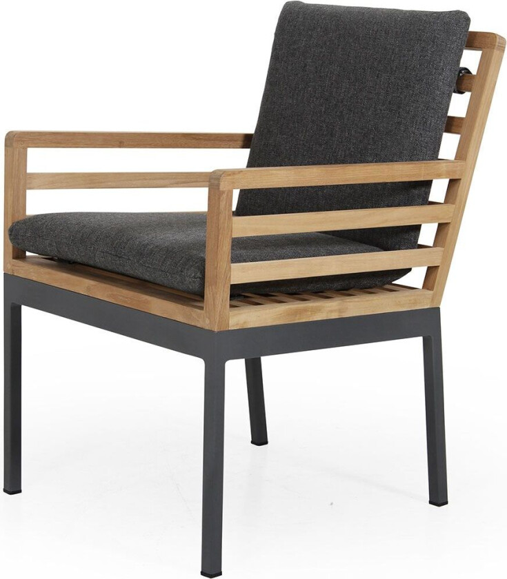 Zalongo spisestol grå/teak