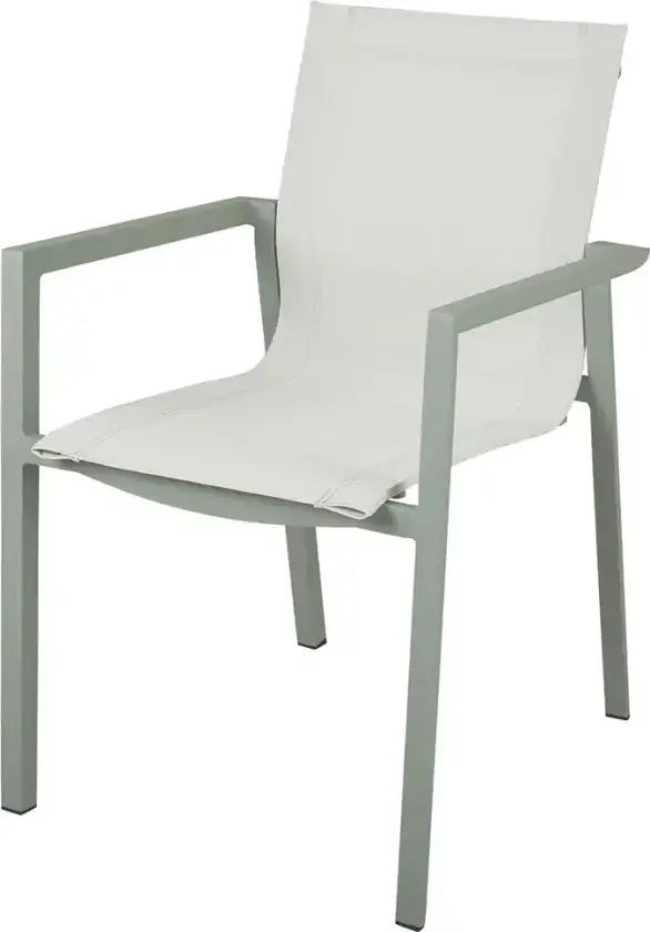 Delia stablestol Dusty Green/textilene