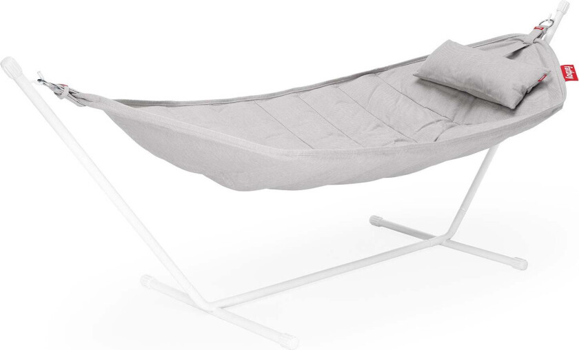 Headdemock superb mist incl. pillow & rack light grey