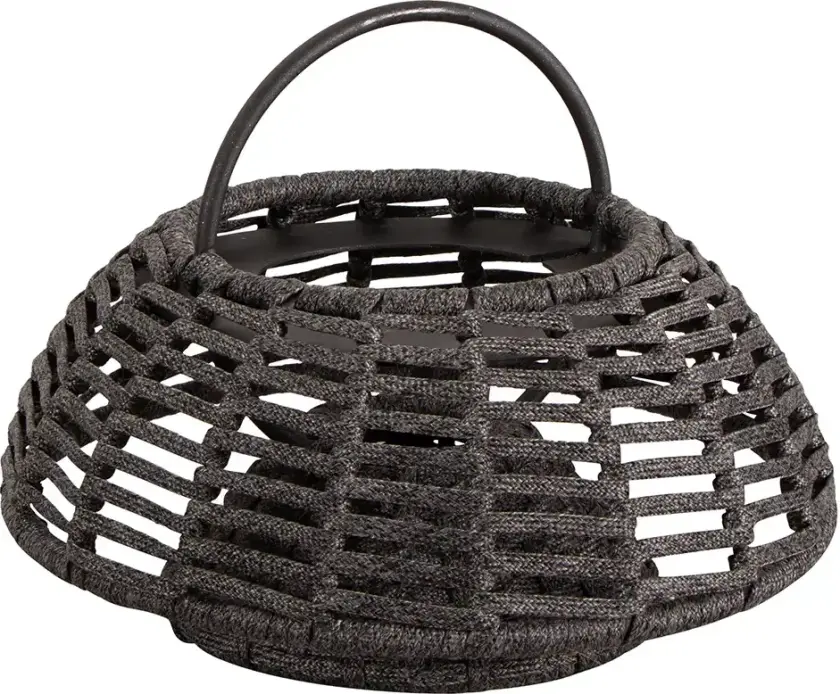 Illusion lampe til oppheng Graphite, Soft Rope