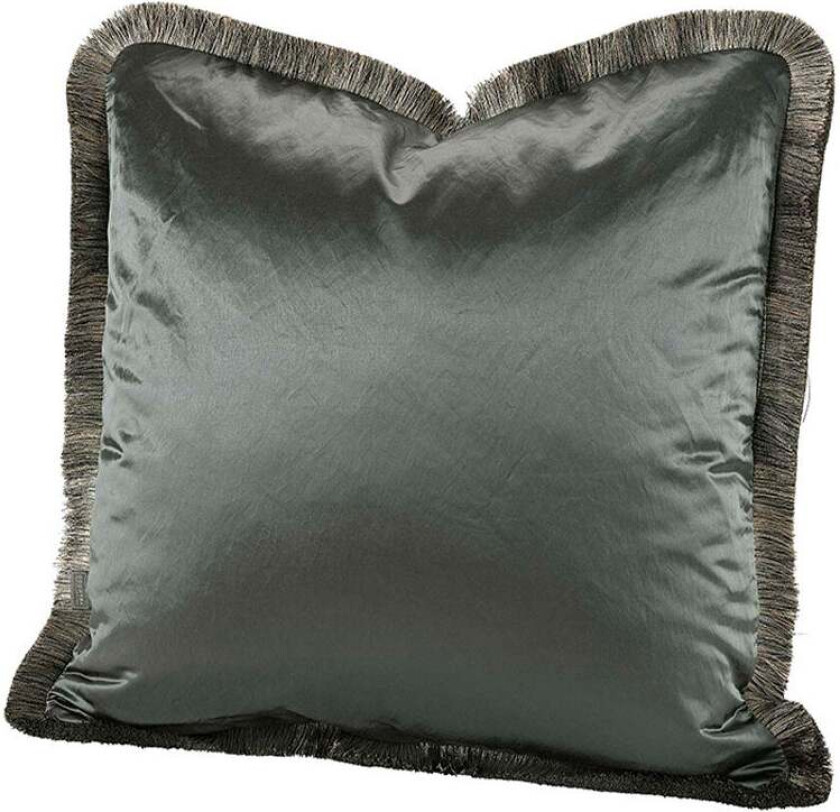 Dorsia Grey putetrekk Fringe 50 x 50