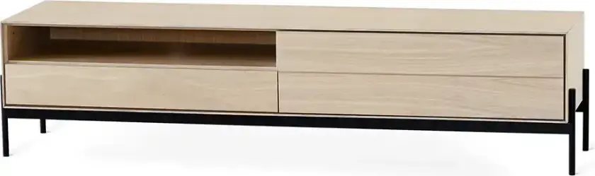 Ale TV-benk 184 cm hvitoljet eik