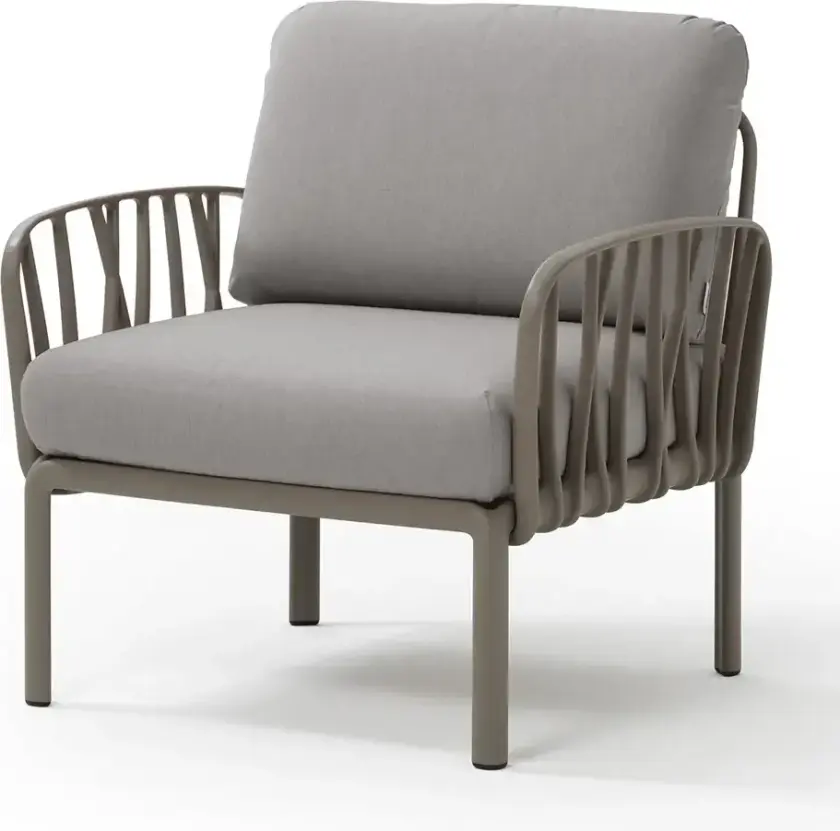 Komodo lenestol Tortora - Grigio