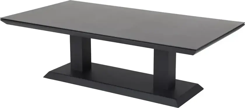 Heis Salongbord heve- og senkbart 79x150 cm svart