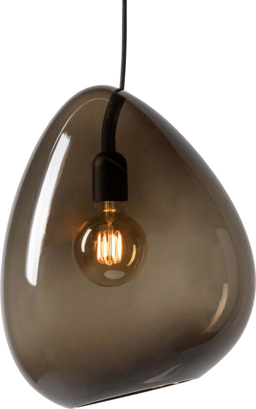 Ocean Pendel D317 Røykfarget glass