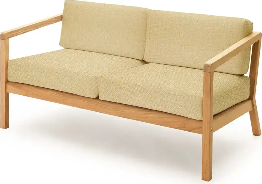 Virkelyst 2-Seater Honey Yellow