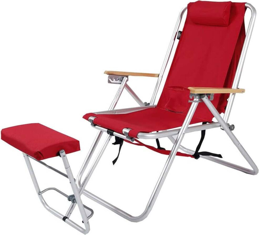 Roxy strandstol senior rød