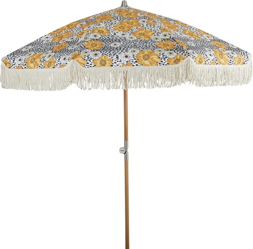 Bilde av Gatsby parasoll Ø180 cm med blomstermønster