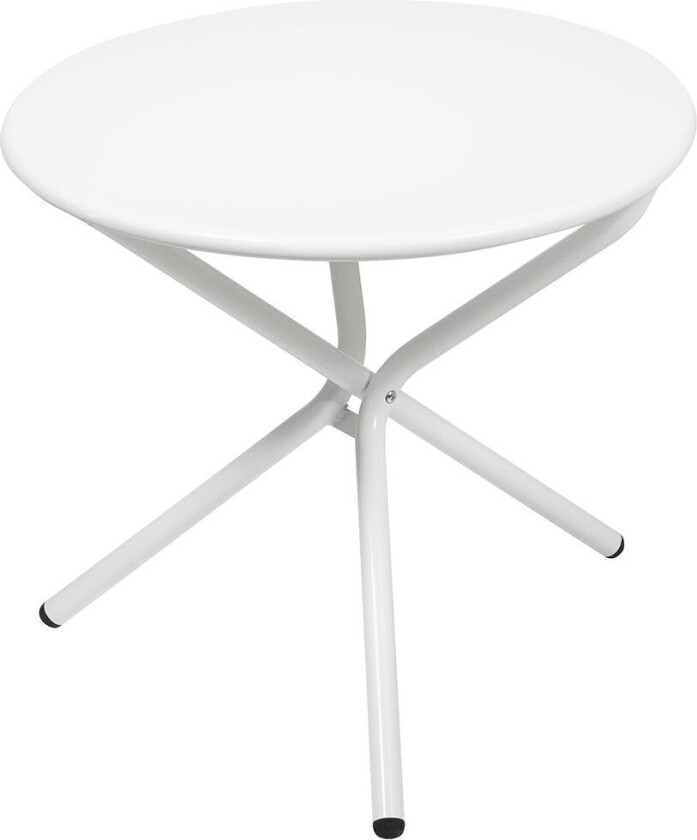 Tris sidebord 55 cm i hvit