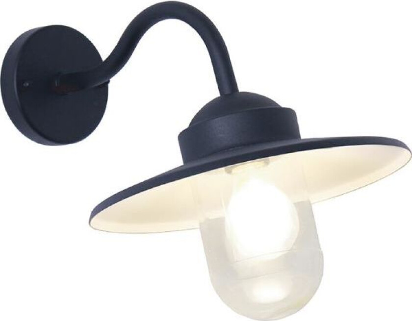 Gelia Valö Veggarmatur E27 svart