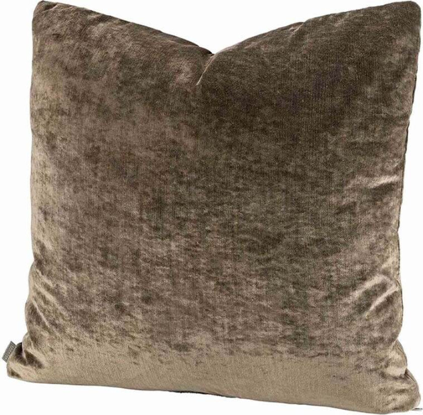 Garda Velvet Taupe putetrekk plain 60 X 60
