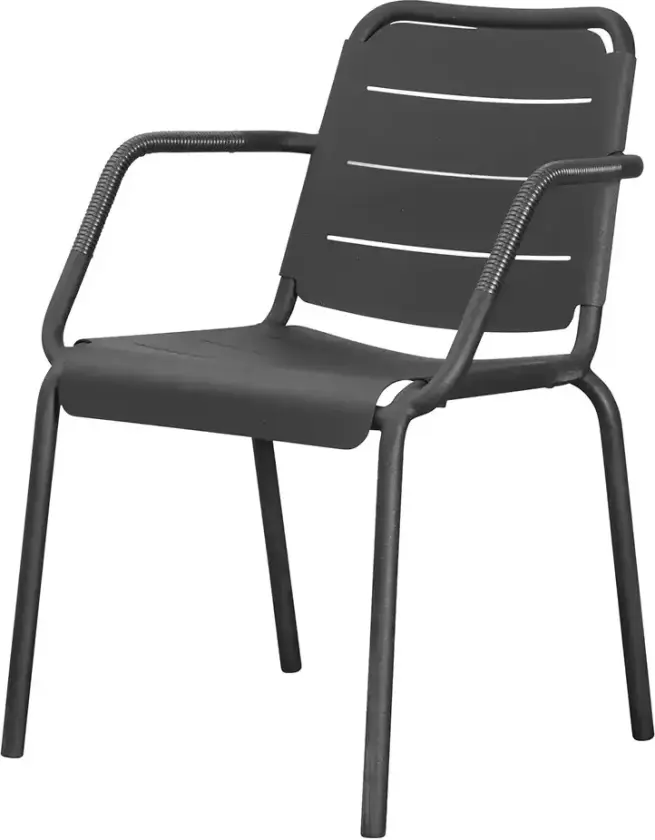 Copenhagen Armlenestol Weave Lava grey