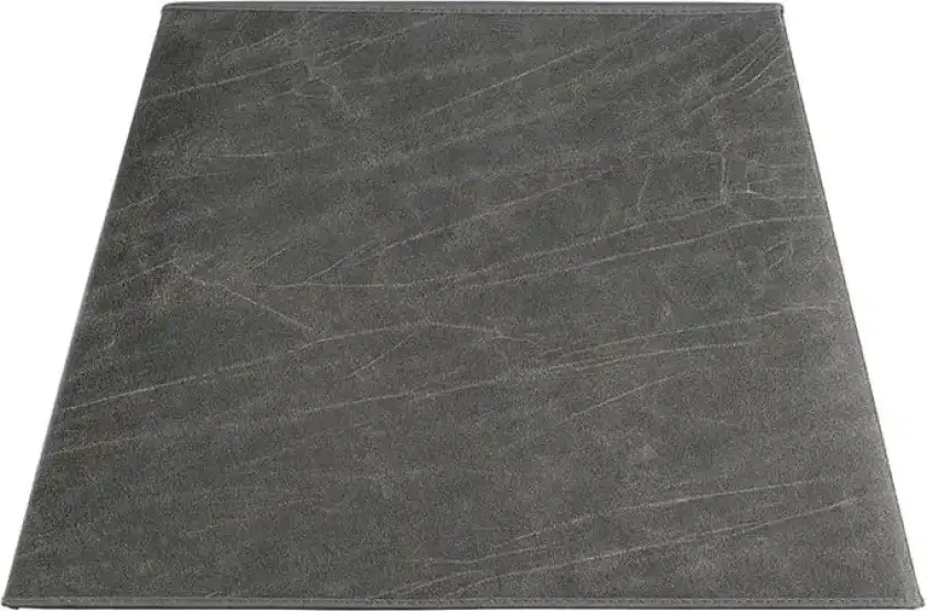 Lampeskjerm Square Leather Grey