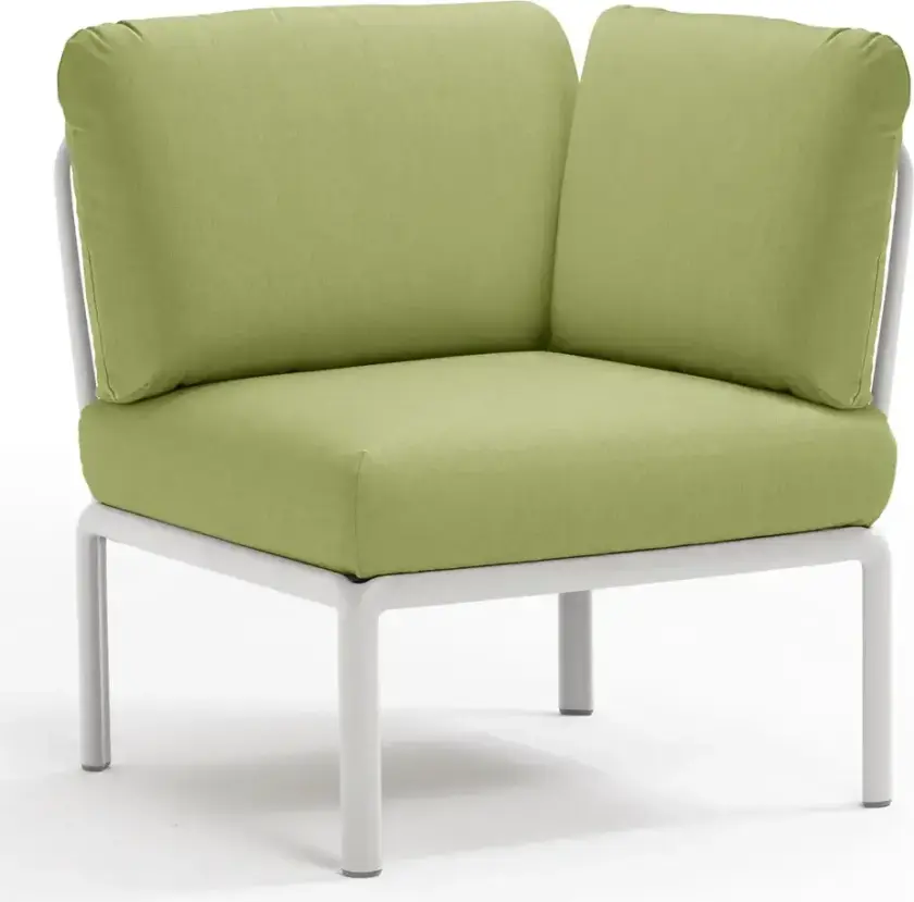 Komodo horndel White - Avocado Sunbrella