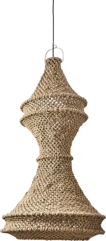 NEST lampeskjerm natur Ø50cm H95 cm