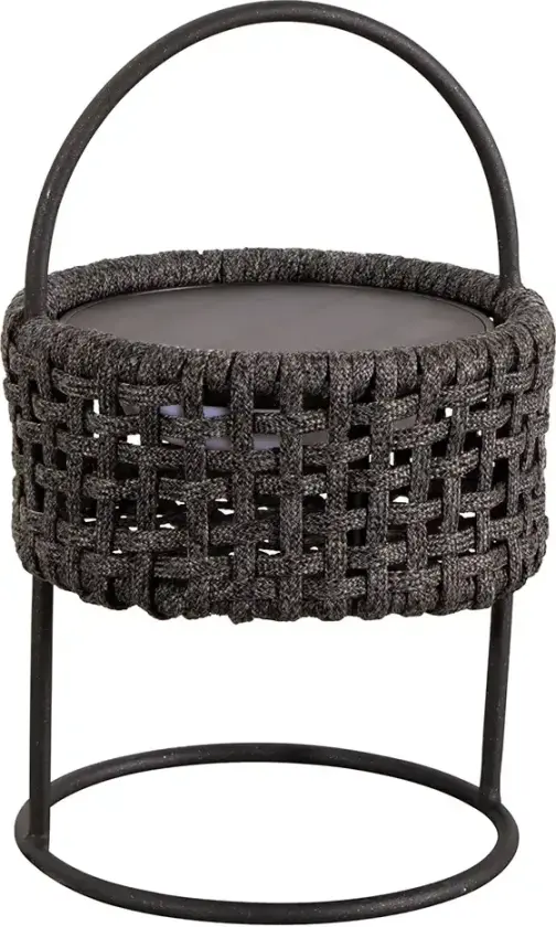 Illusion lampe Dark Grey, Soft Rope