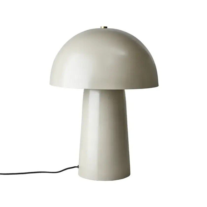 FUNGI Bordlampe L Beige