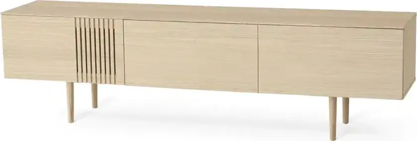 Joel TV-Benk 180 cm hvitoljet eik