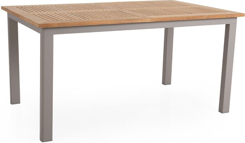 Lyon spisebord 92 x 152–210 cm kaki/teak