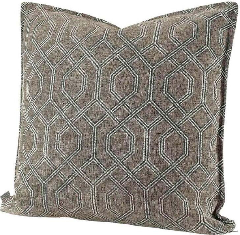 Prese taupe putetrekk Frame 50 x 50
