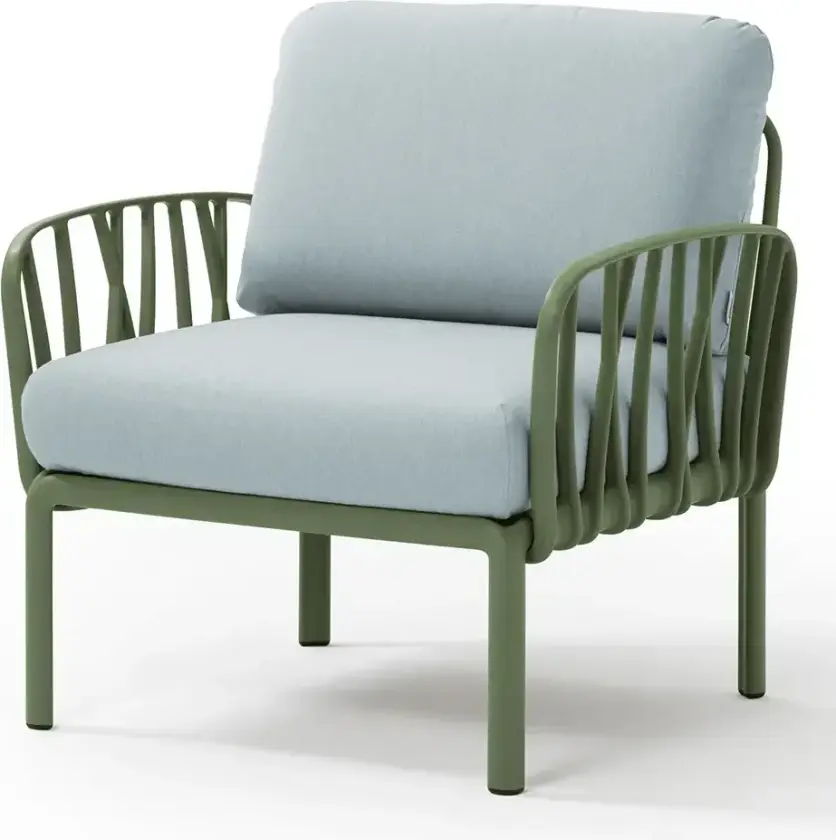 Komodo lenestol Agave - Ghiaccio Sunbrella