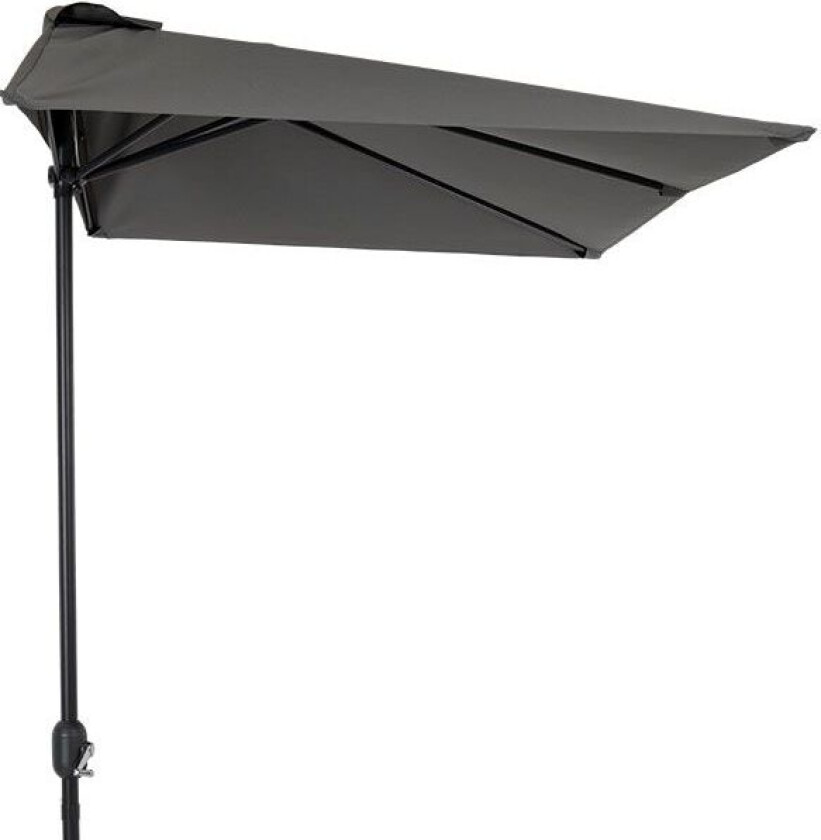 Cambre parasoll 130 x 250 cm antrasitt/grå