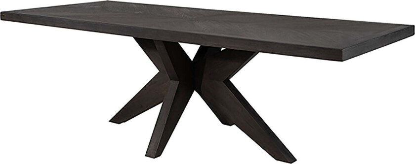 Justin spisebord 240 x 100 cm Us Brown