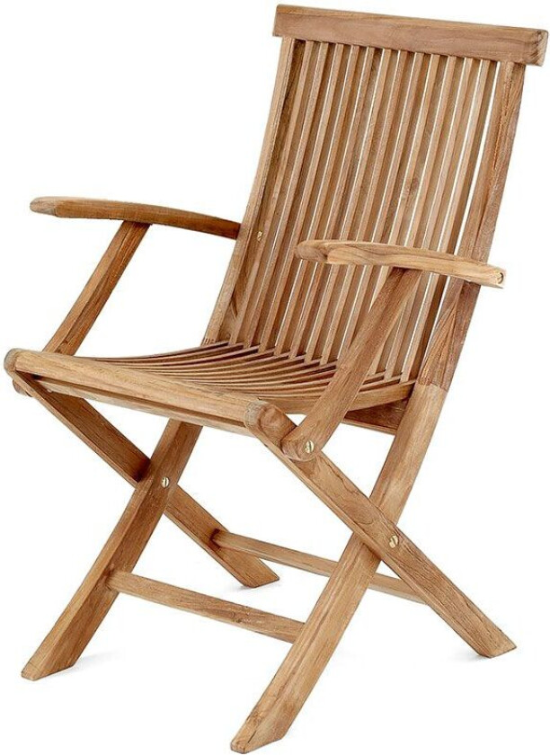 Turin karmstol natur teak