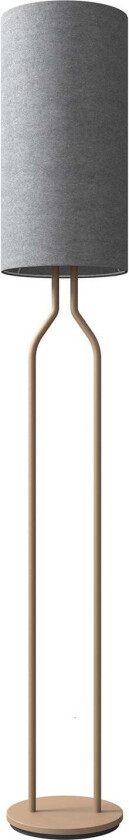 Gulvlampe Bottle Sand Structure Exkl Textile Shade