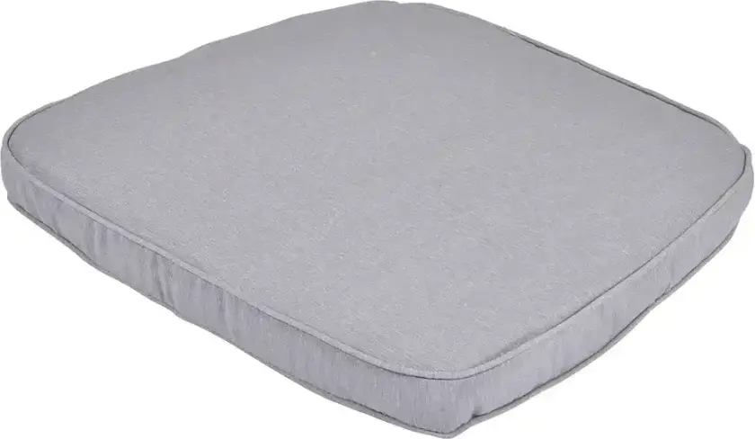 Krabi sittepute 46x49 cm Lysegrå