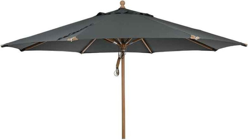 Bilde av Parma treparasoll 350 cm grå