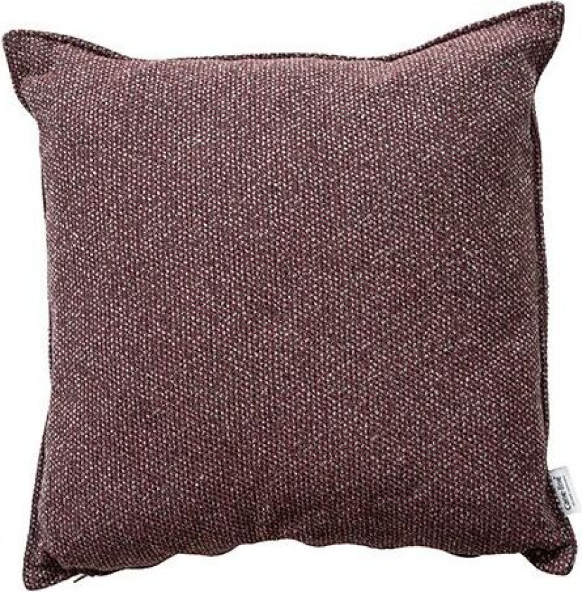 Ornamentpute Wove 50X50 cm mørk bordeaux