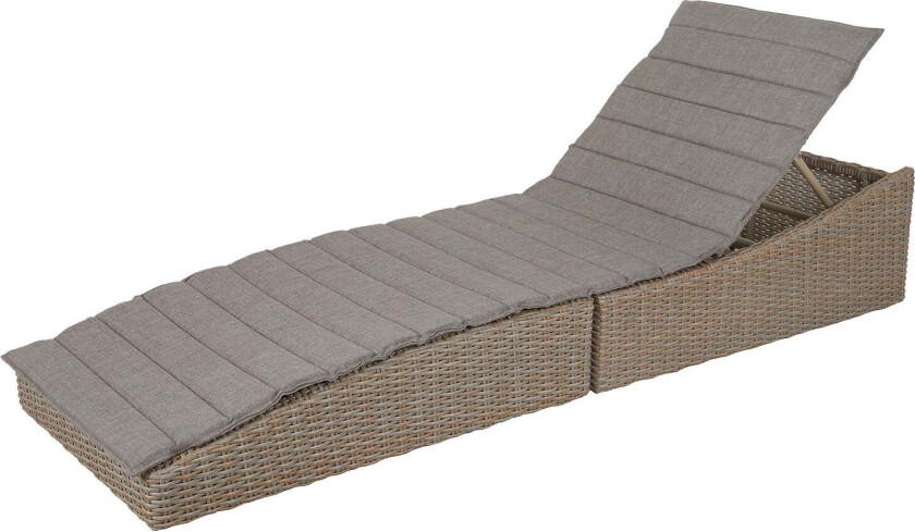 Ceibo solseng beige kunstrotting inkl. pute