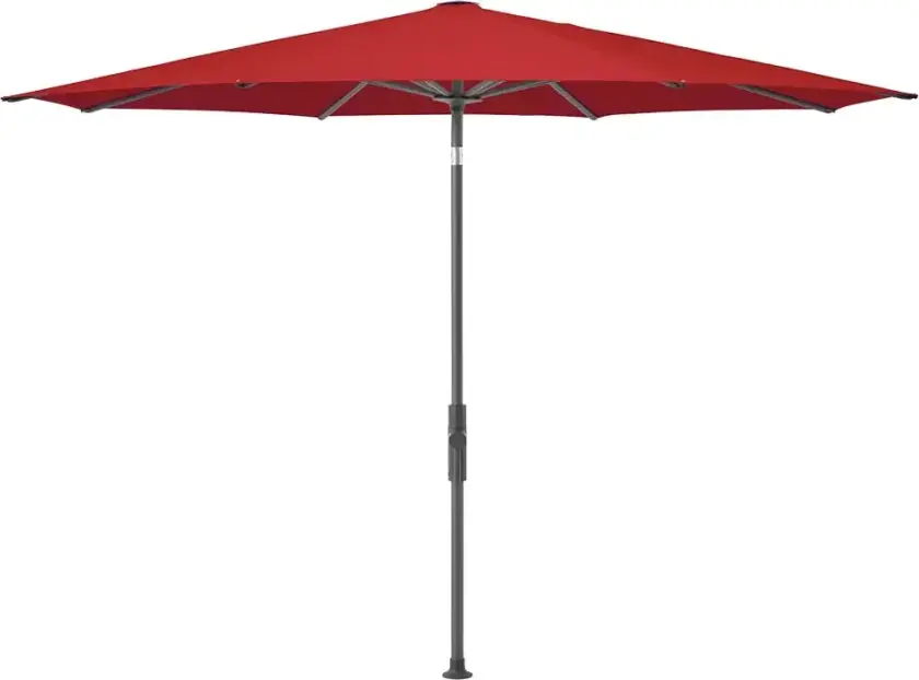 Twist parasoll 300 cm anthracite Kat.4 403 Carmine