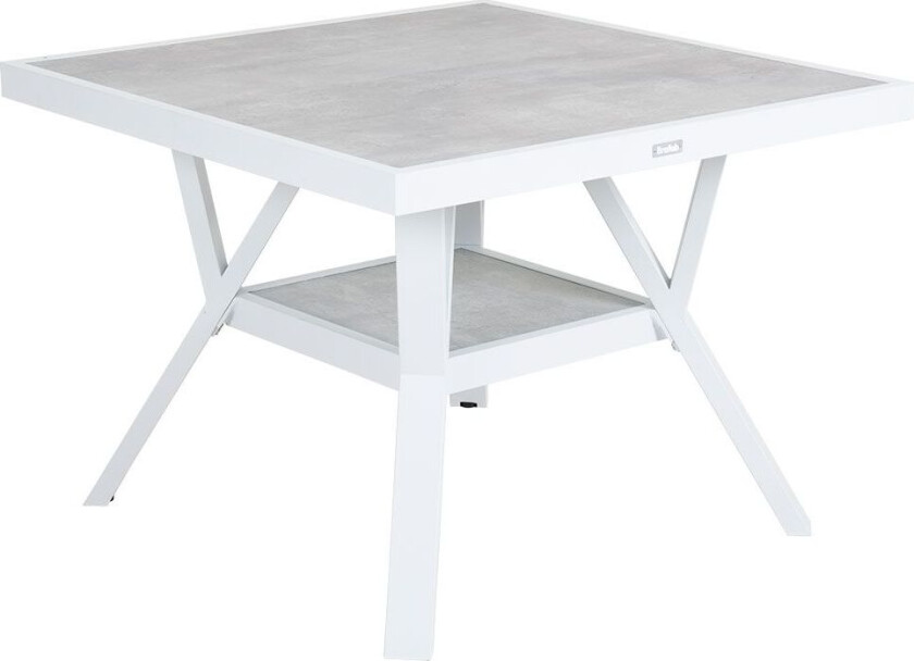 Samvaro salongbord 90 x 90 cm hvit