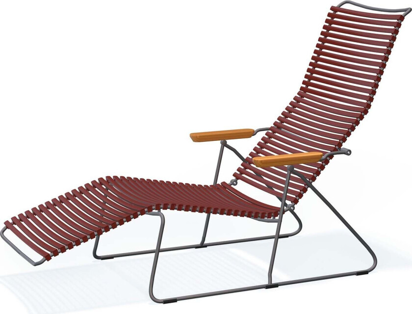 Click solseng paprika/grå bambus