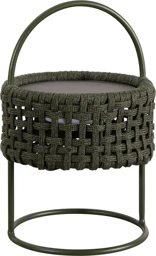 Illusion lampe Dark green, Soft Rope