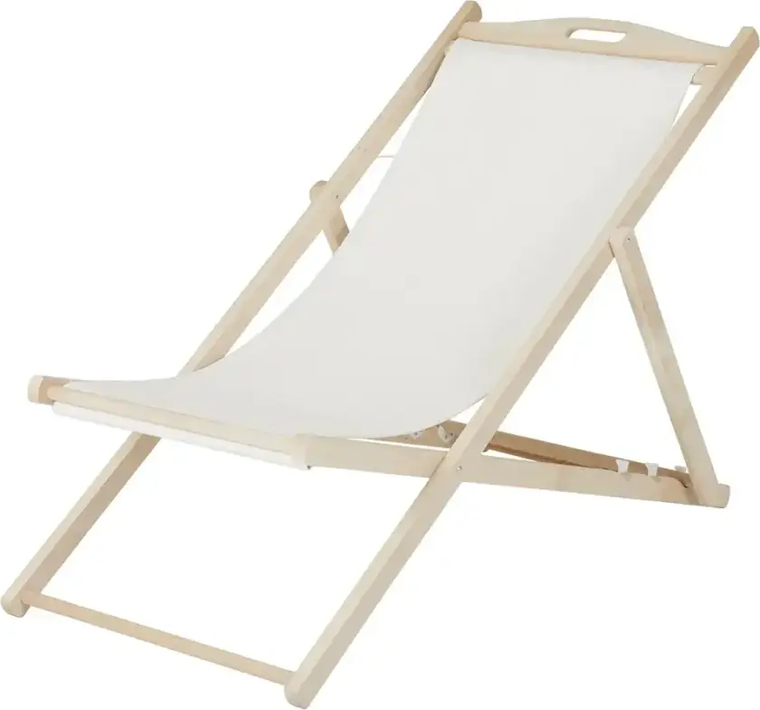 Dingla strandstol hvit