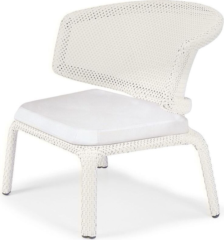 Seashell lenestol hvit