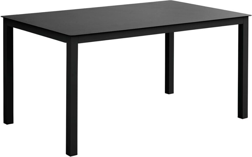 Rana spisebord 90 x 150 cm svart