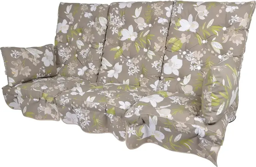 Hengekøyeputer Høy Rygg Beige Botanical