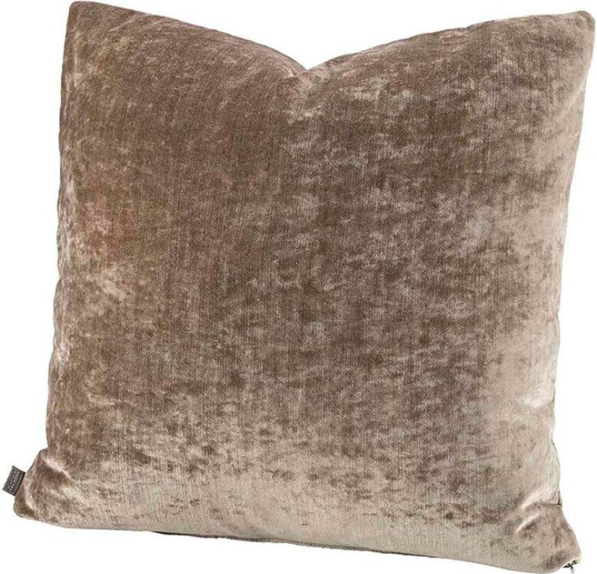 Garda Velvet Beige putetrekk Plain 50 X 50