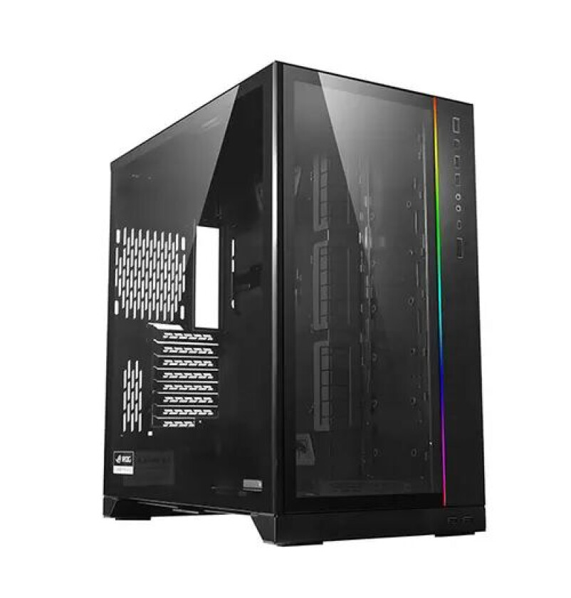 Lian-li O11 Dynamic Xl (rog Certified) Black Hvit, Transparent