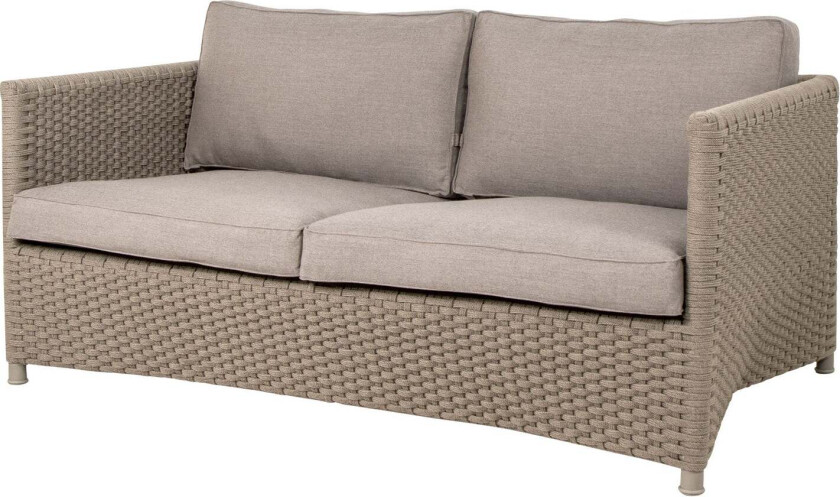 Diamond 2 istuttava sohva Taupe